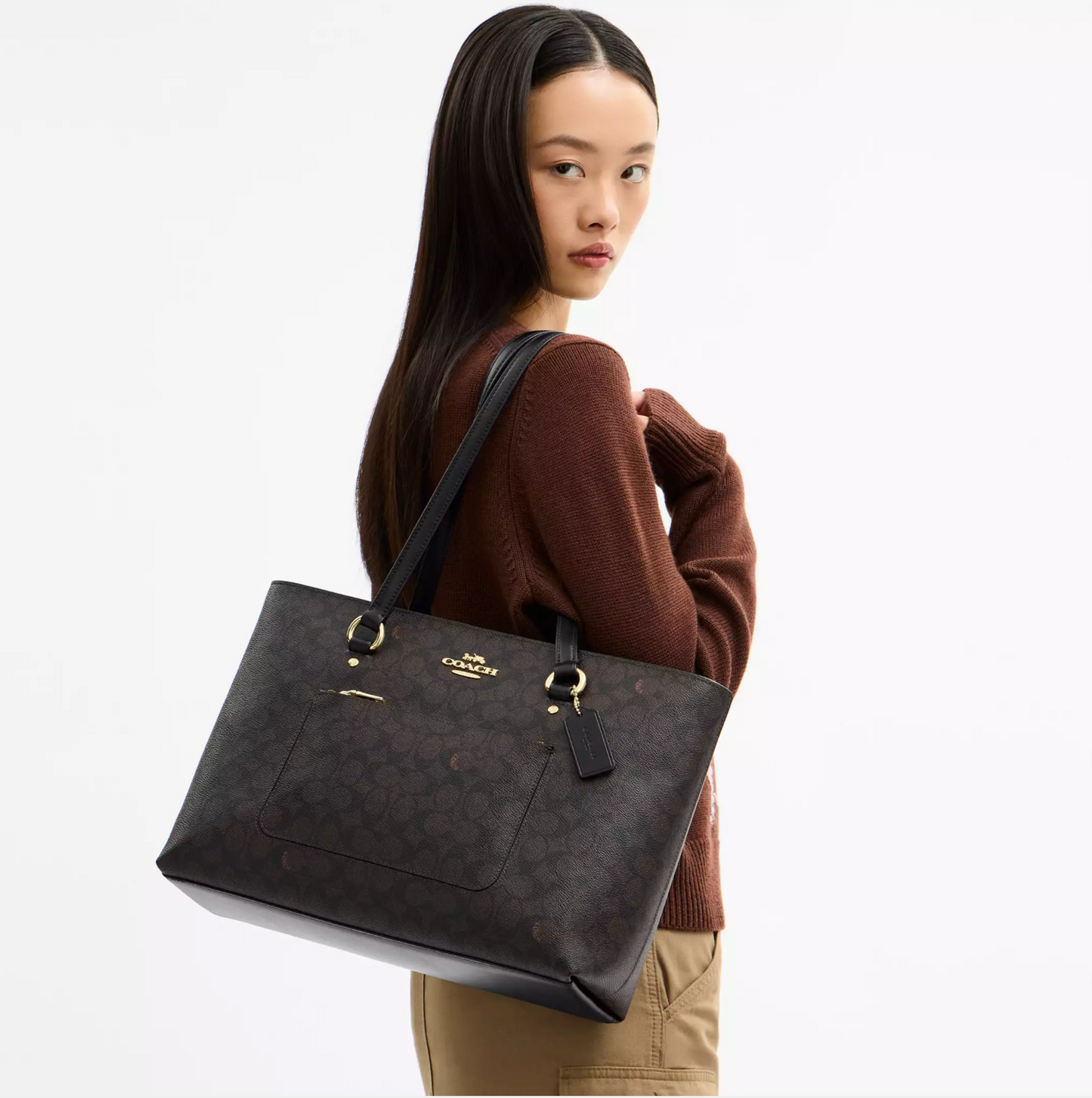 Station Tote Bag In Signature Canvas