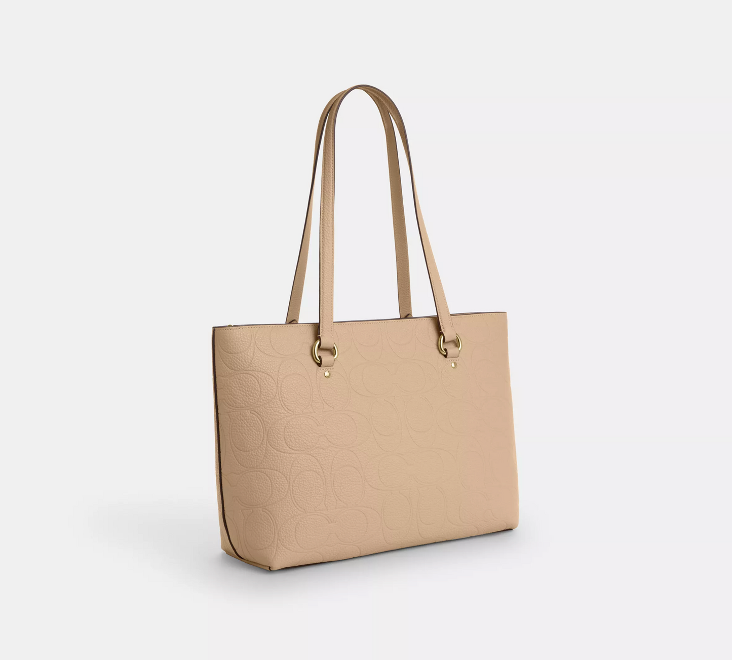 Station Tote Bag In Signature Leather