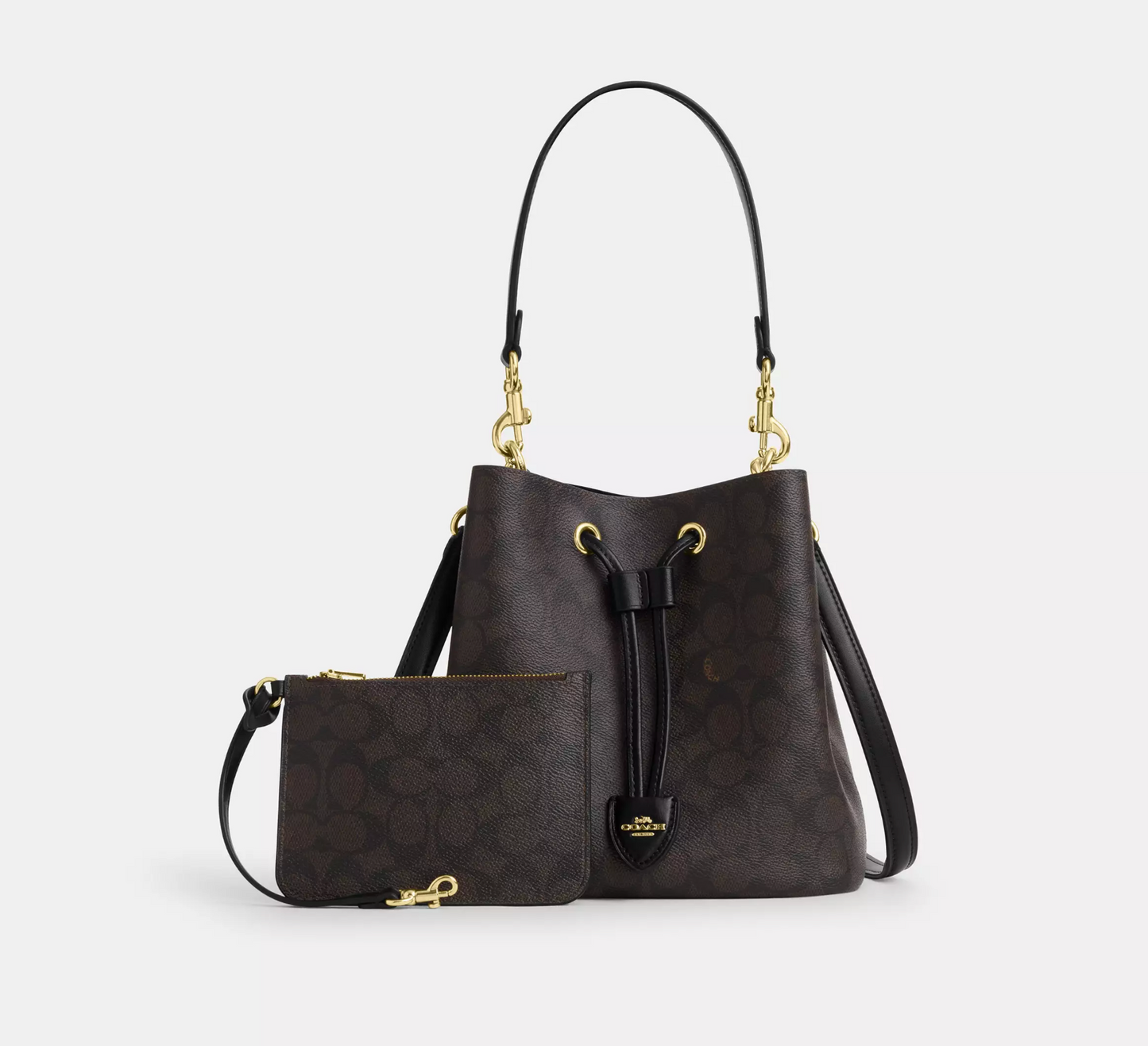 Coach Rowan Bucket Bag In Signature Canvas