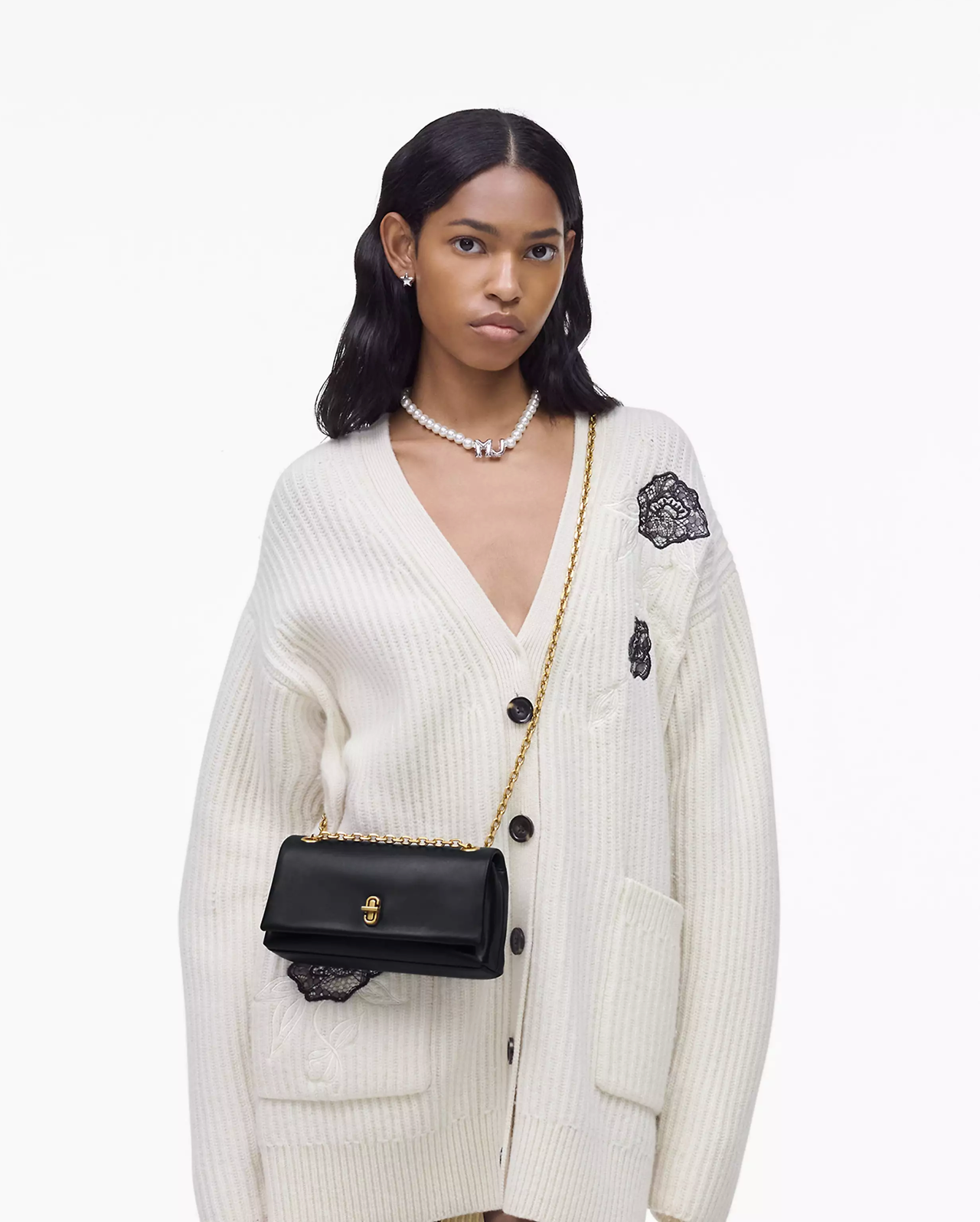 Marc Jacobs The Dual Chain Mini Bag - Black