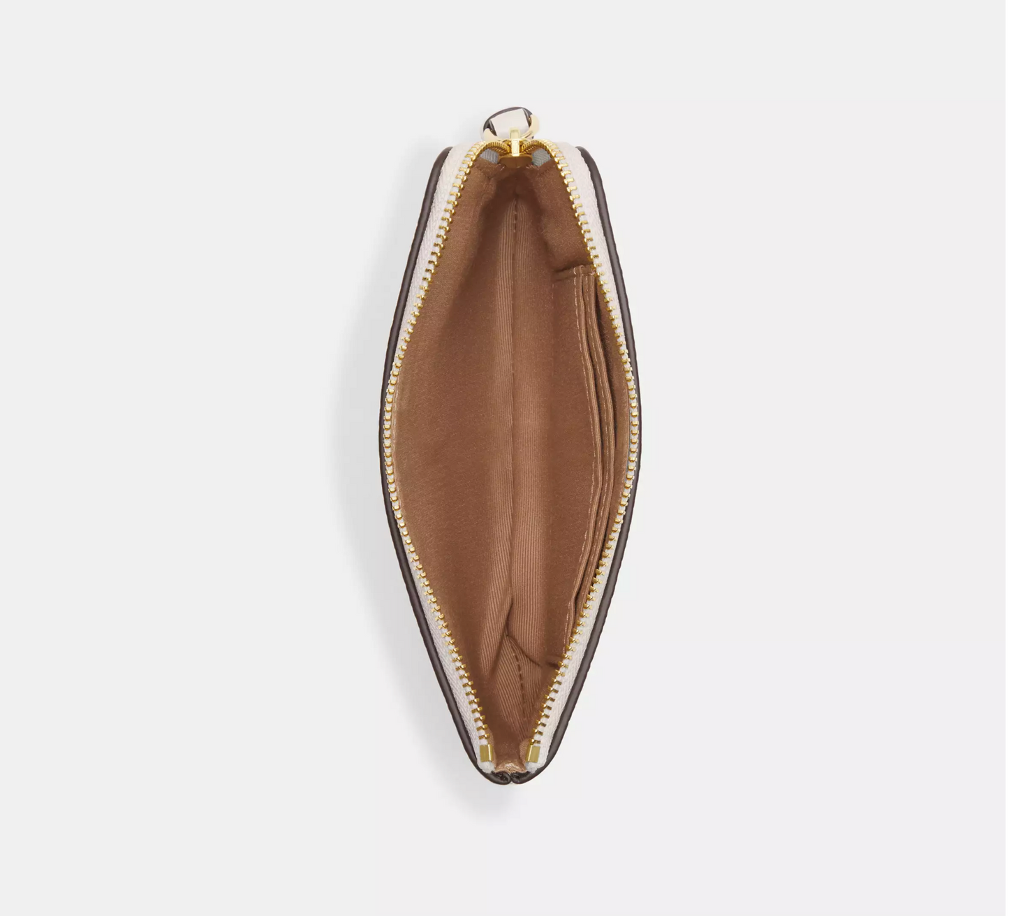 Coach Corner Zip Wristlet