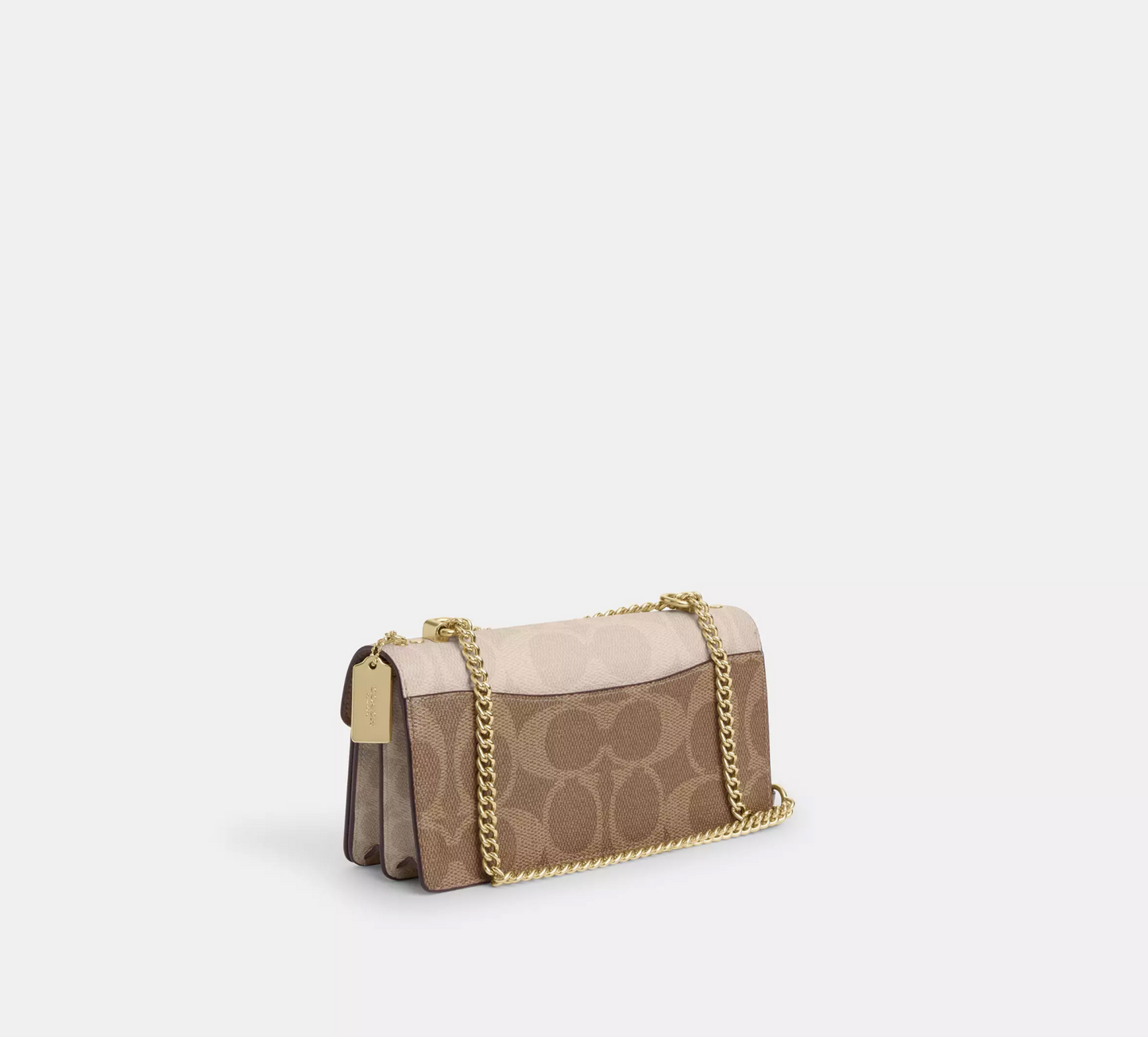 Coach Klare Envelope Crossbody Bag In Blocked Signature Canvas