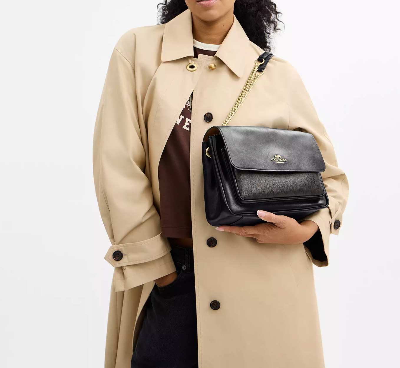 Coach Elodie Crossbody Bag In Signature Canvas