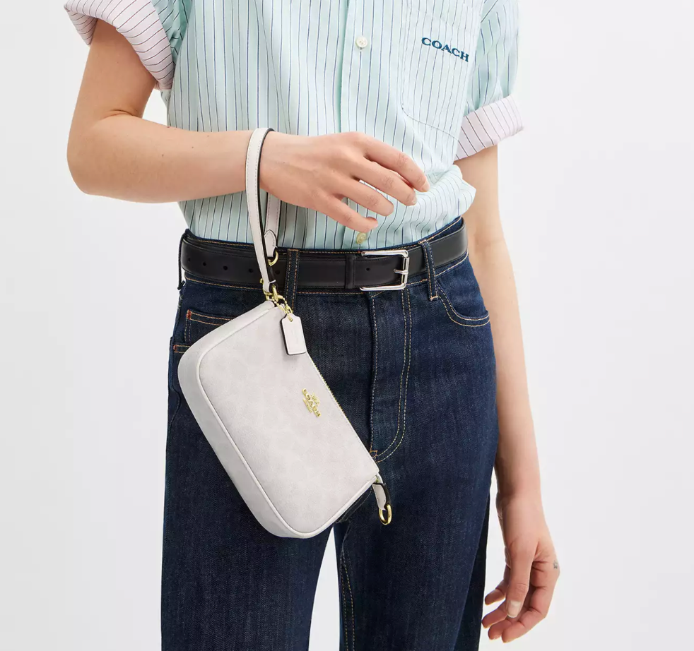 Coach Nolita 19 In Signature Canvas