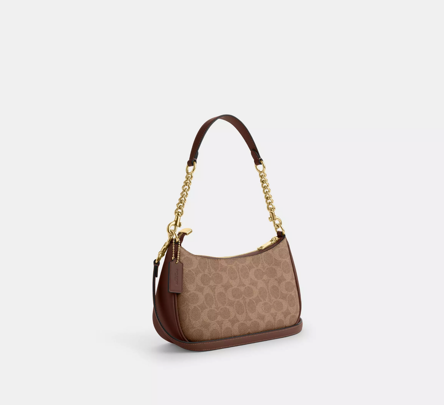 Coach Teri Shoulder Bag In Signature Canvas