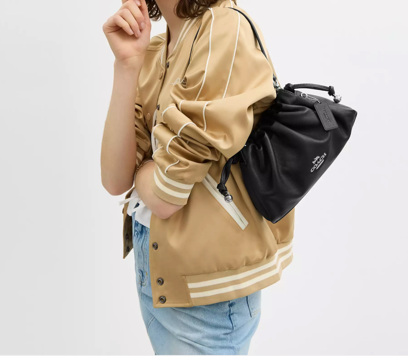 Coach Faye Shoulder Bag With Ruching