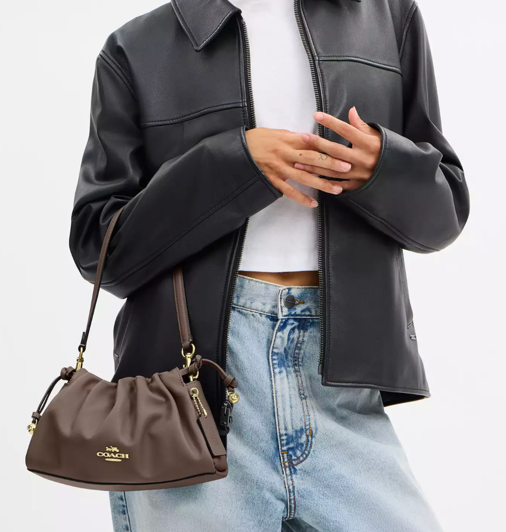 Coach Faye Shoulder Bag With Ruching