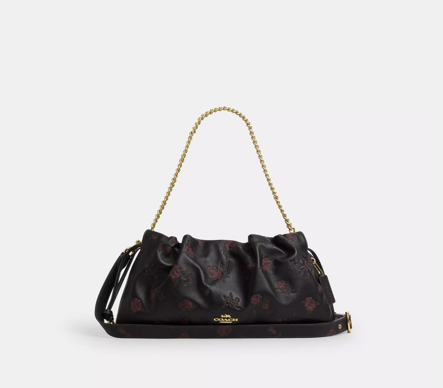 Coach Faye Large Shoulder Bag With Floral Print