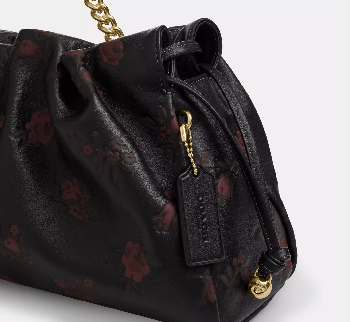 Coach Faye Large Shoulder Bag With Floral Print