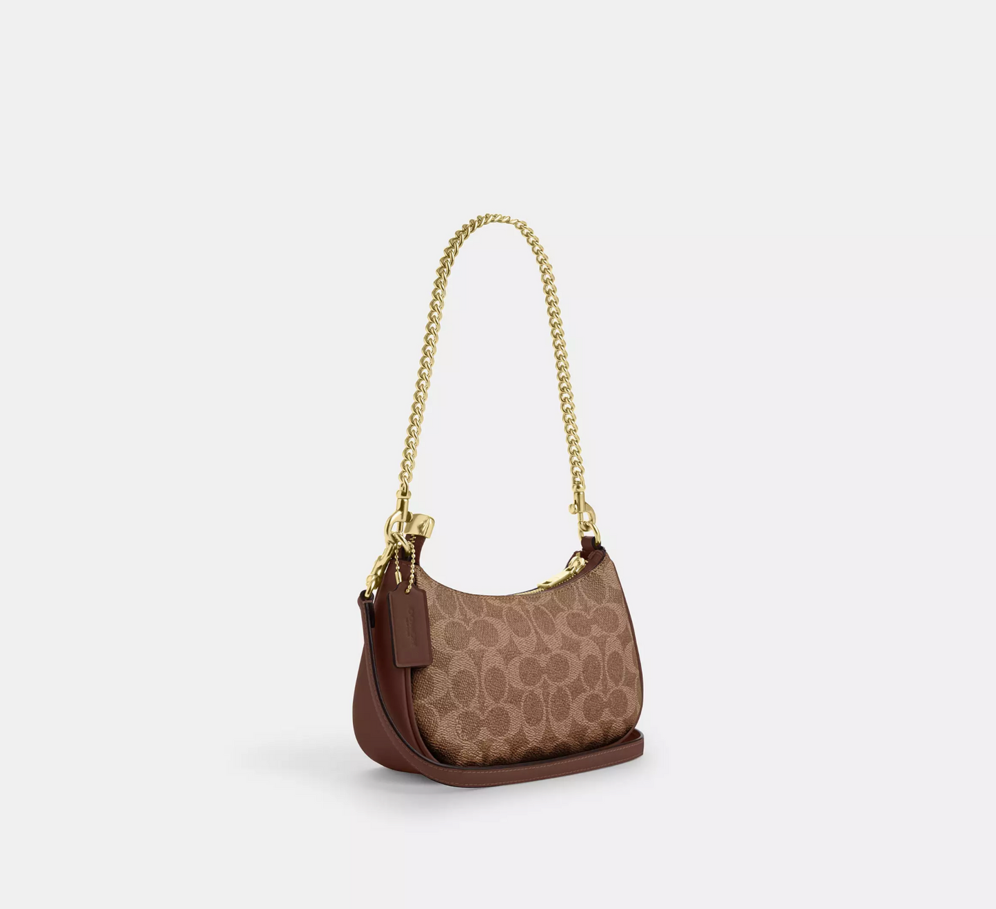 Coach Teri Mini Crossbody Bag In Signature Canvas Kadın Çanta