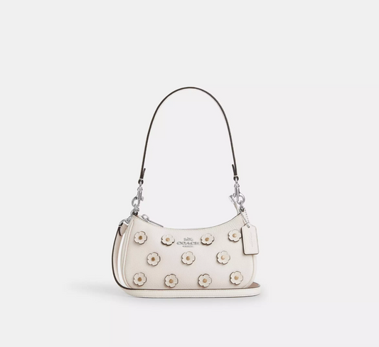Coach Teri Mini Crossbody Bag With Floral Applique
