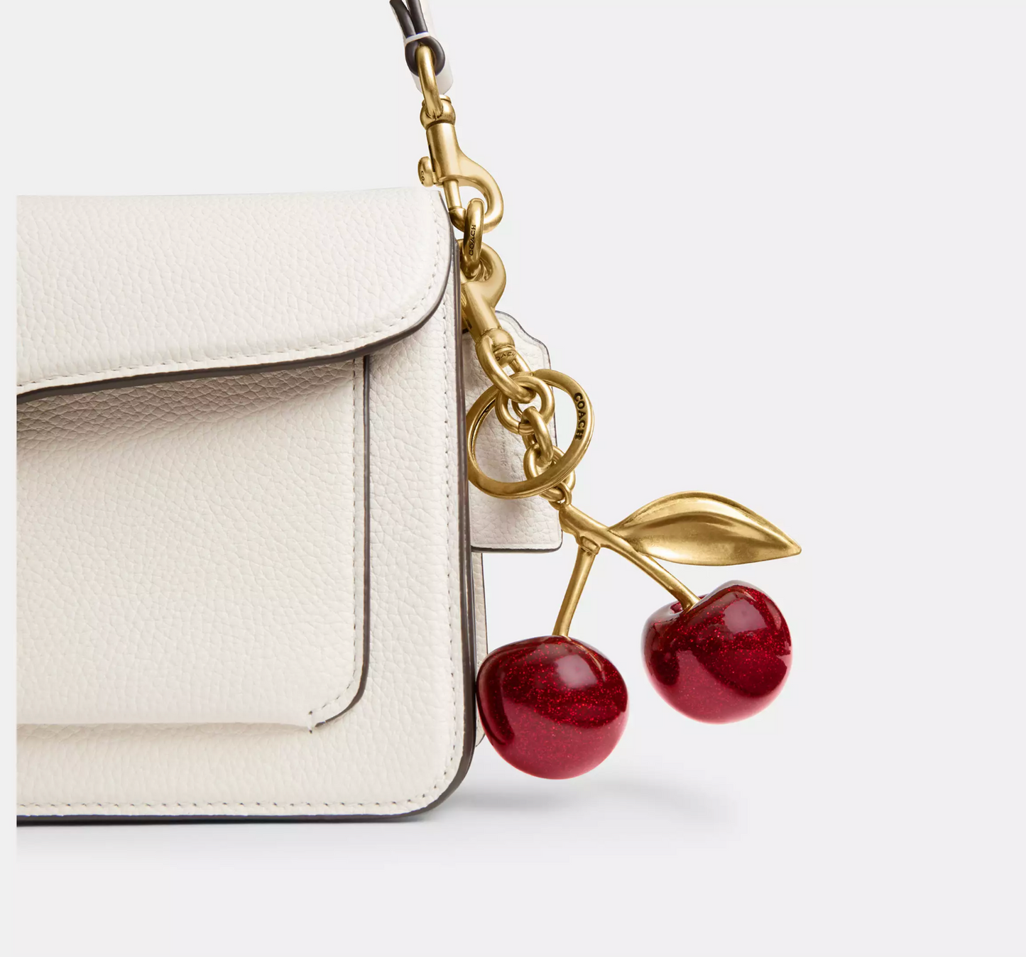 Coach Cherry Bag Charm
