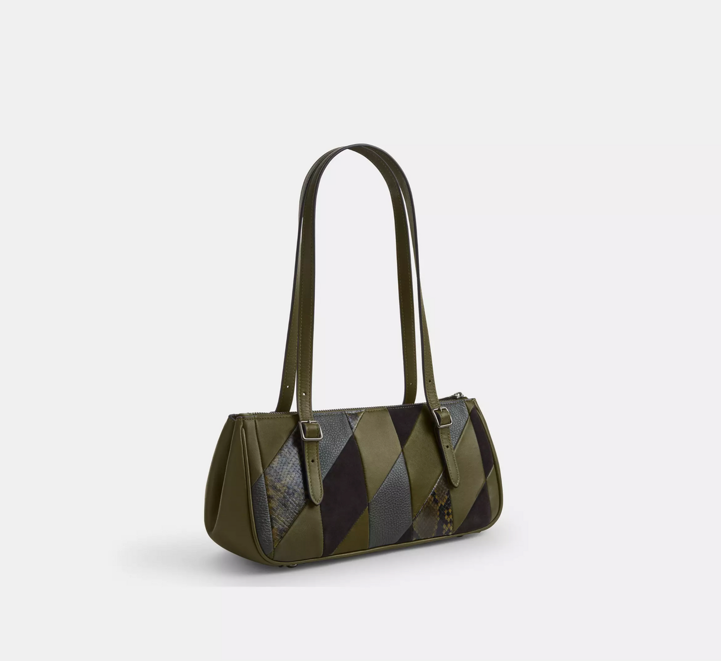 Coach Asher Shoulder Bag With Patchwork