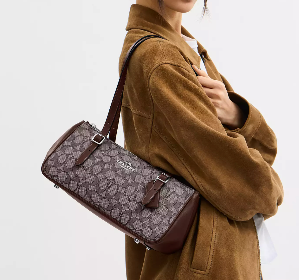 Coach Asher Shoulder Bag In Signature Jacquard