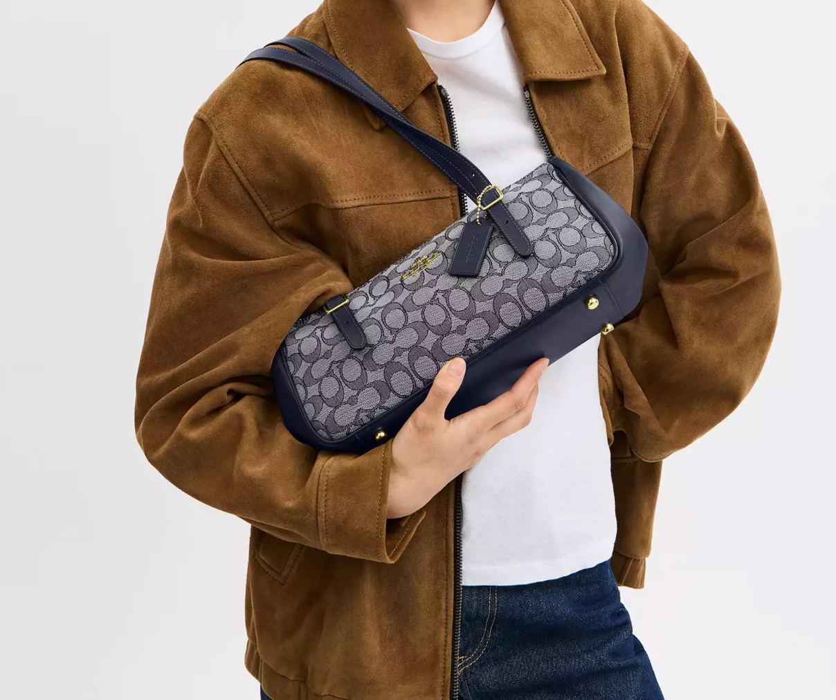 Coach Asher Shoulder Bag In Signature Jacquard