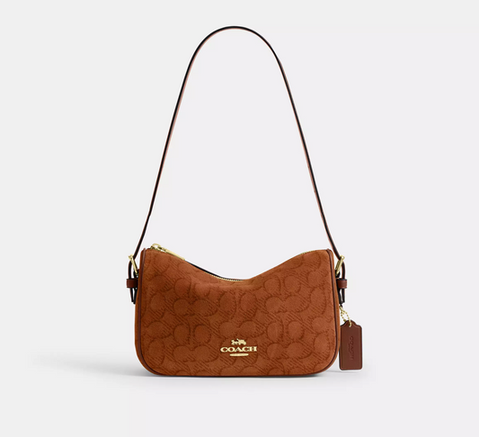 Coach Kailey Shoulder Bag In Signature Suede