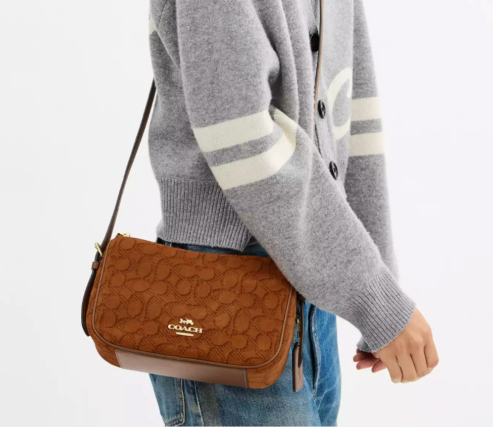 Coach Kailey Shoulder Bag In Signature Suede