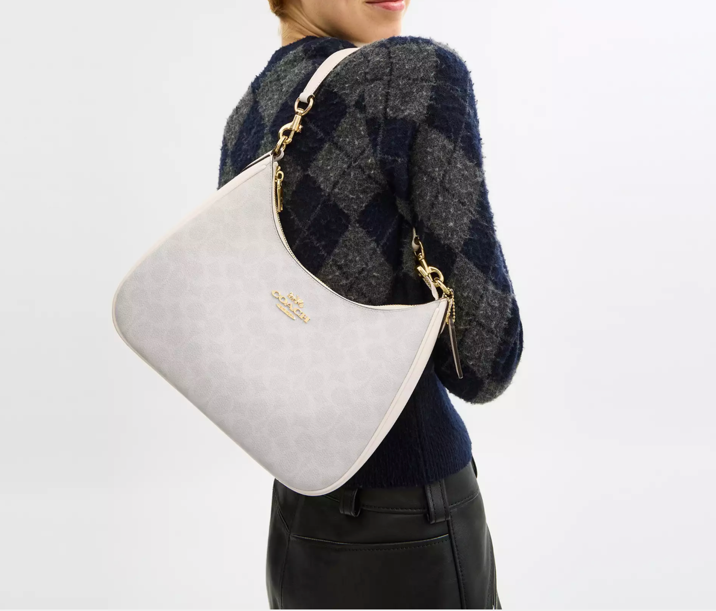 Teri Hobo Bag In Signature Canvas
