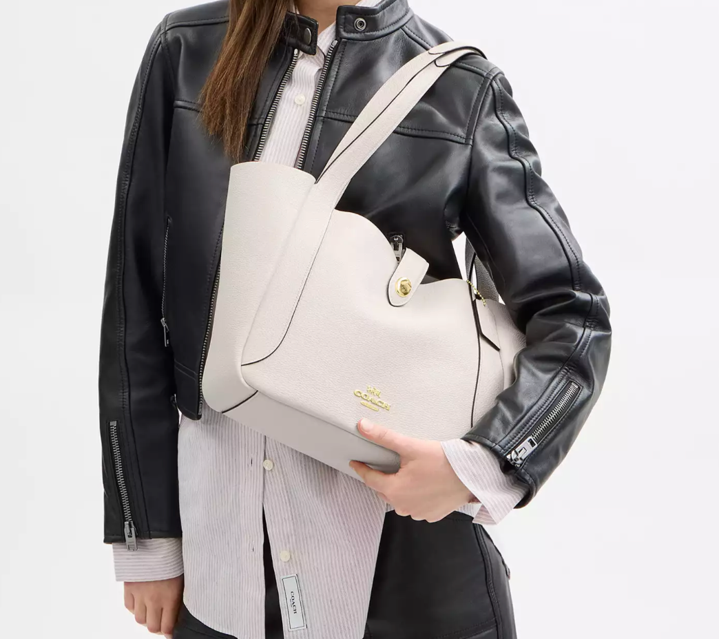 Coach Hadley Turnlock Tote Bag