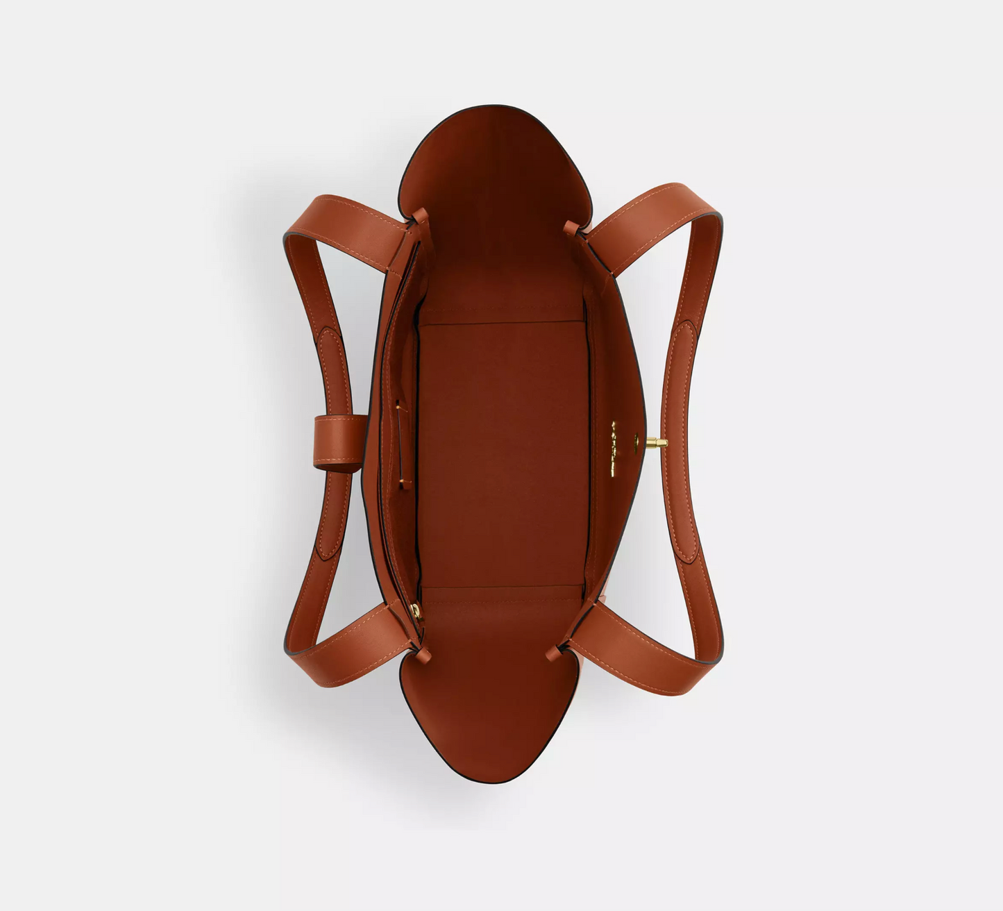 Coach Hadley Turnlock Tote Bag