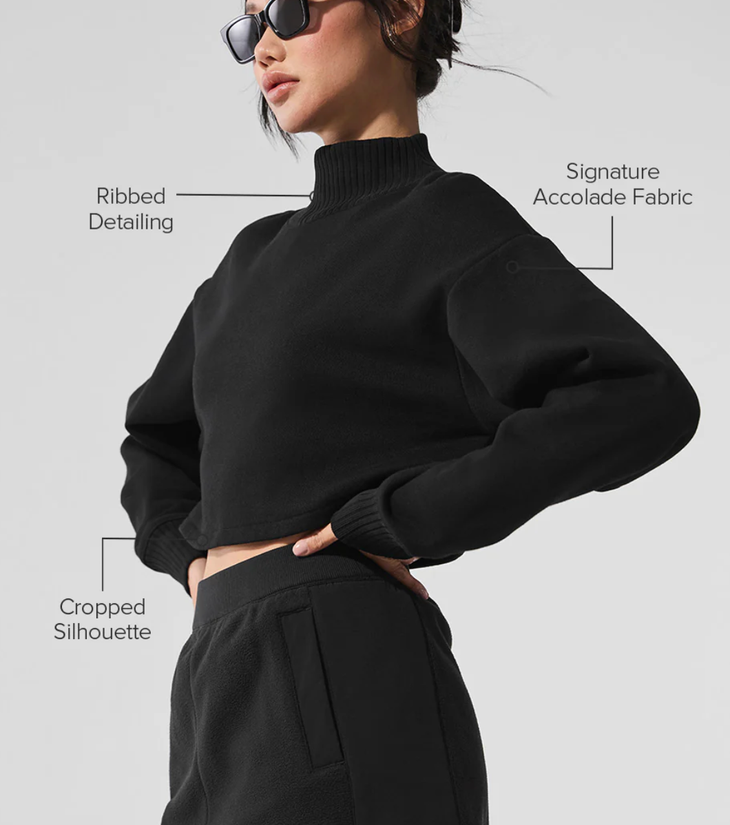 Alo Yoga Cropped Serenity Coverup