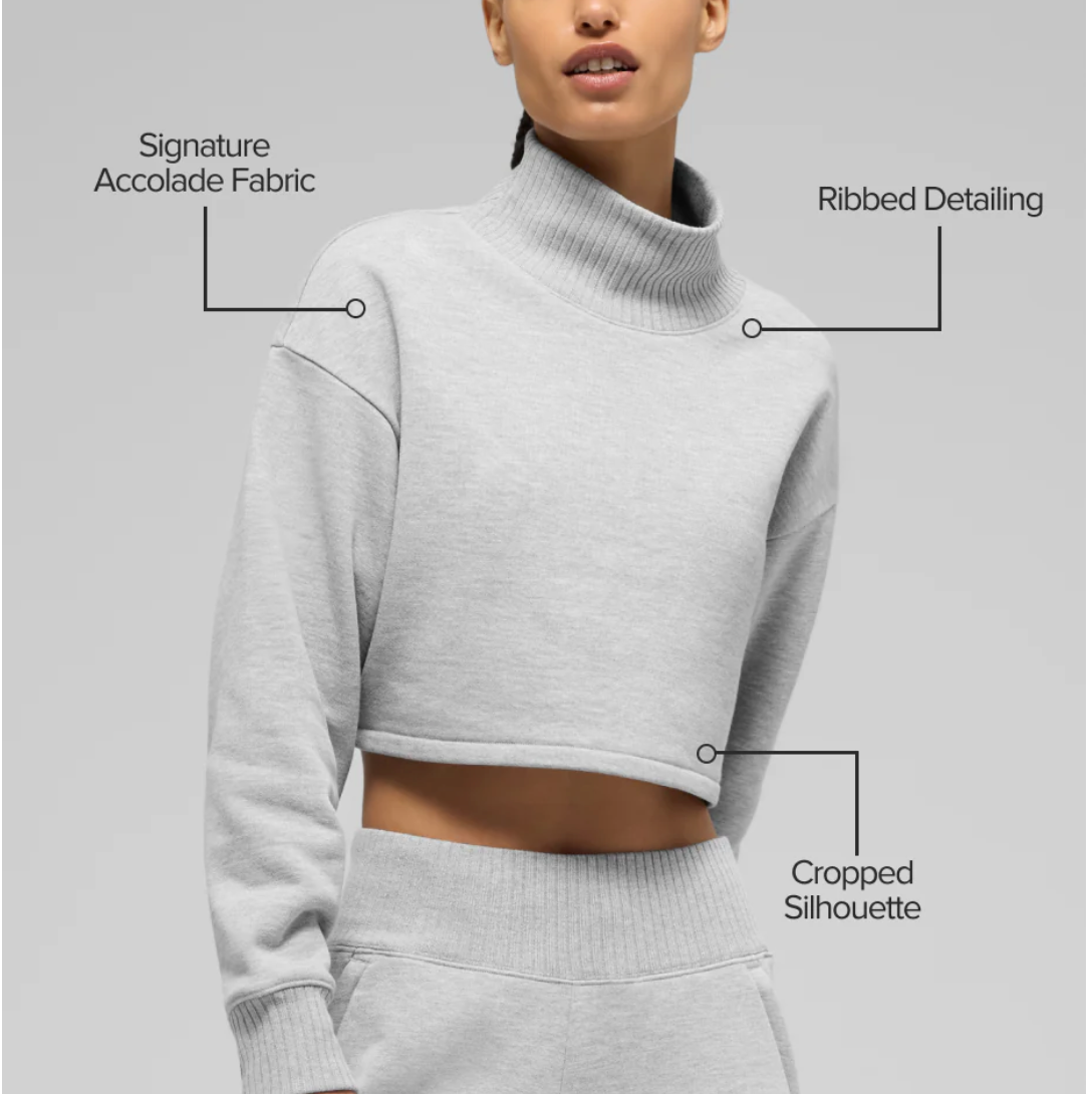 Alo Yoga Cropped Serenity Coverup