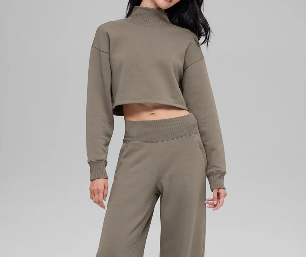 Alo Yoga Cropped Serenity Coverup