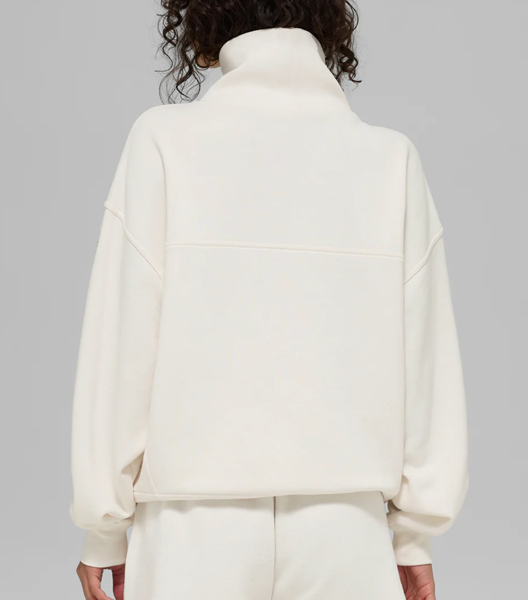 Alo Yoga Hazy Mock Neck Pullover