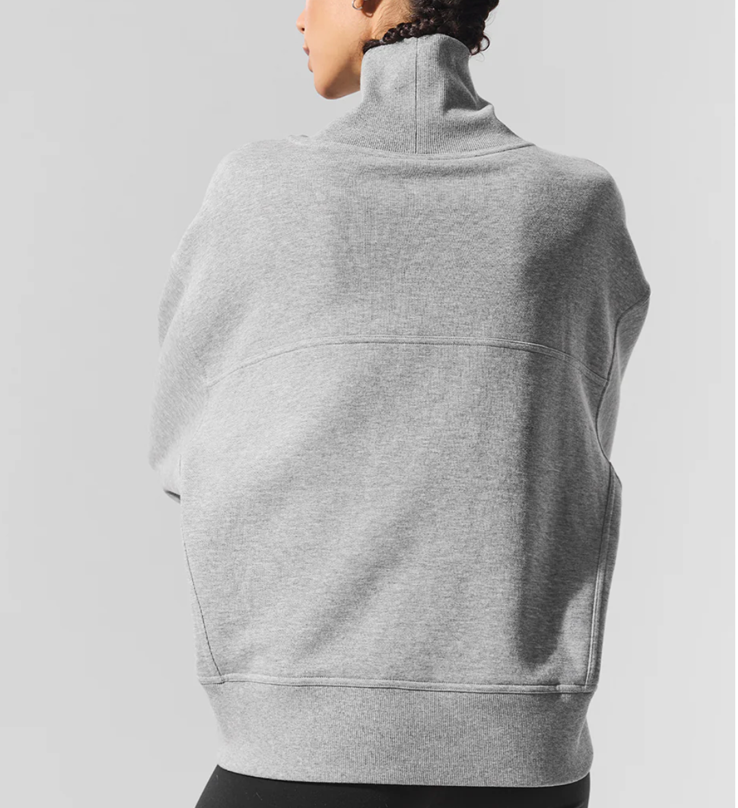 Alo Yoga Hazy Mock Neck Pullover
