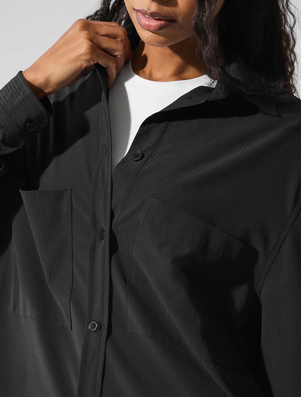 Alo Yoga Dreamscape Button Down Long Sleeve