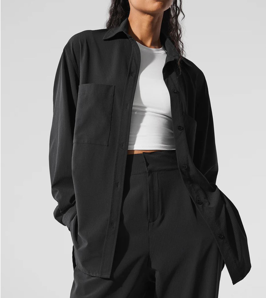 Alo Yoga Dreamscape Button Down Long Sleeve