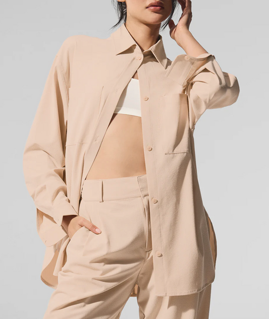 Alo Yoga Dreamscape Button Down Long Sleeve