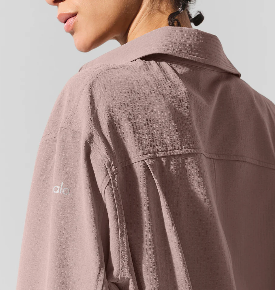 Alo Yoga Dreamscape Button Down Long Sleeve
