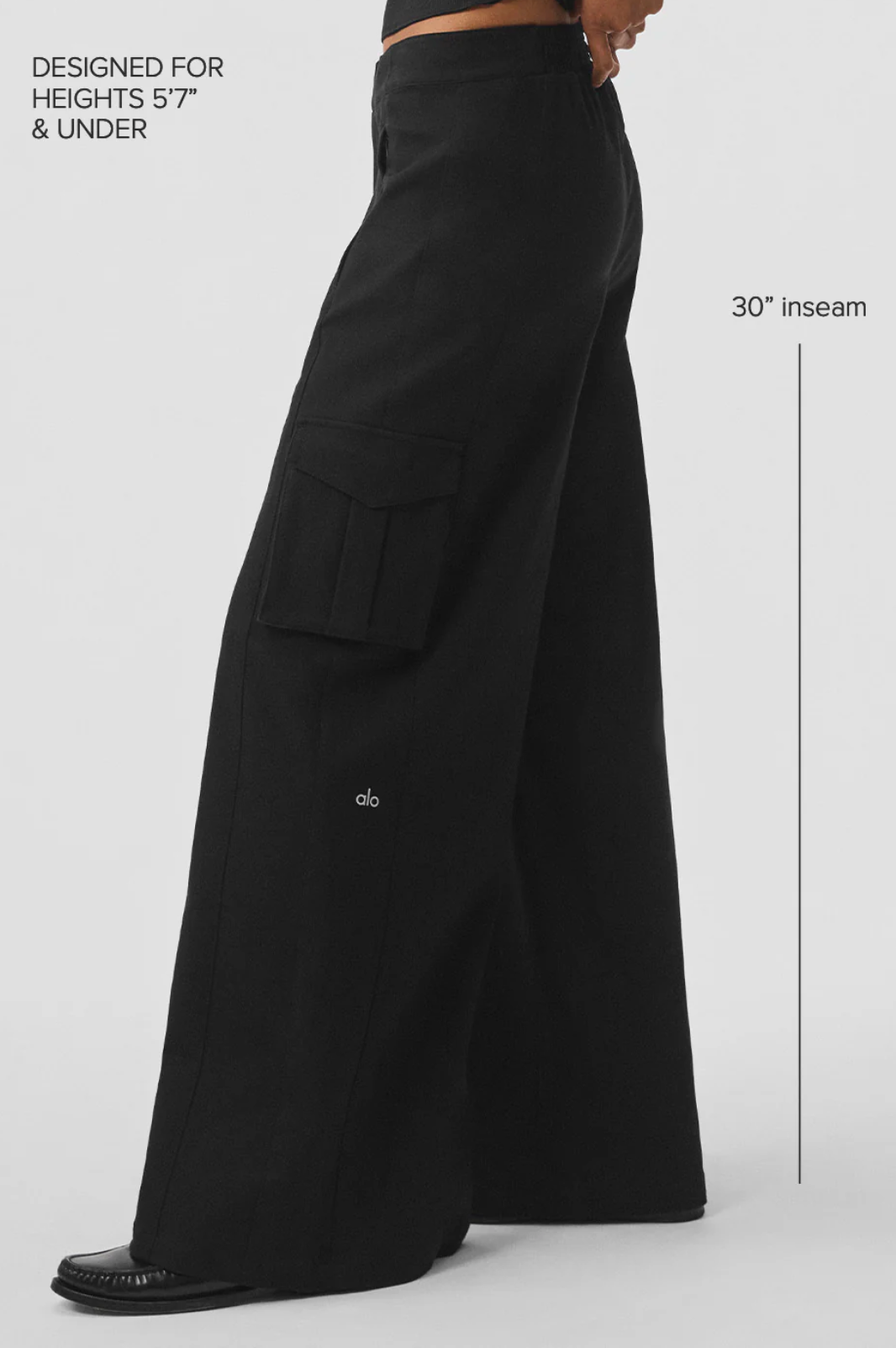 Alo Yoga Show Off Cargo Wide Leg Trouser (Regular)