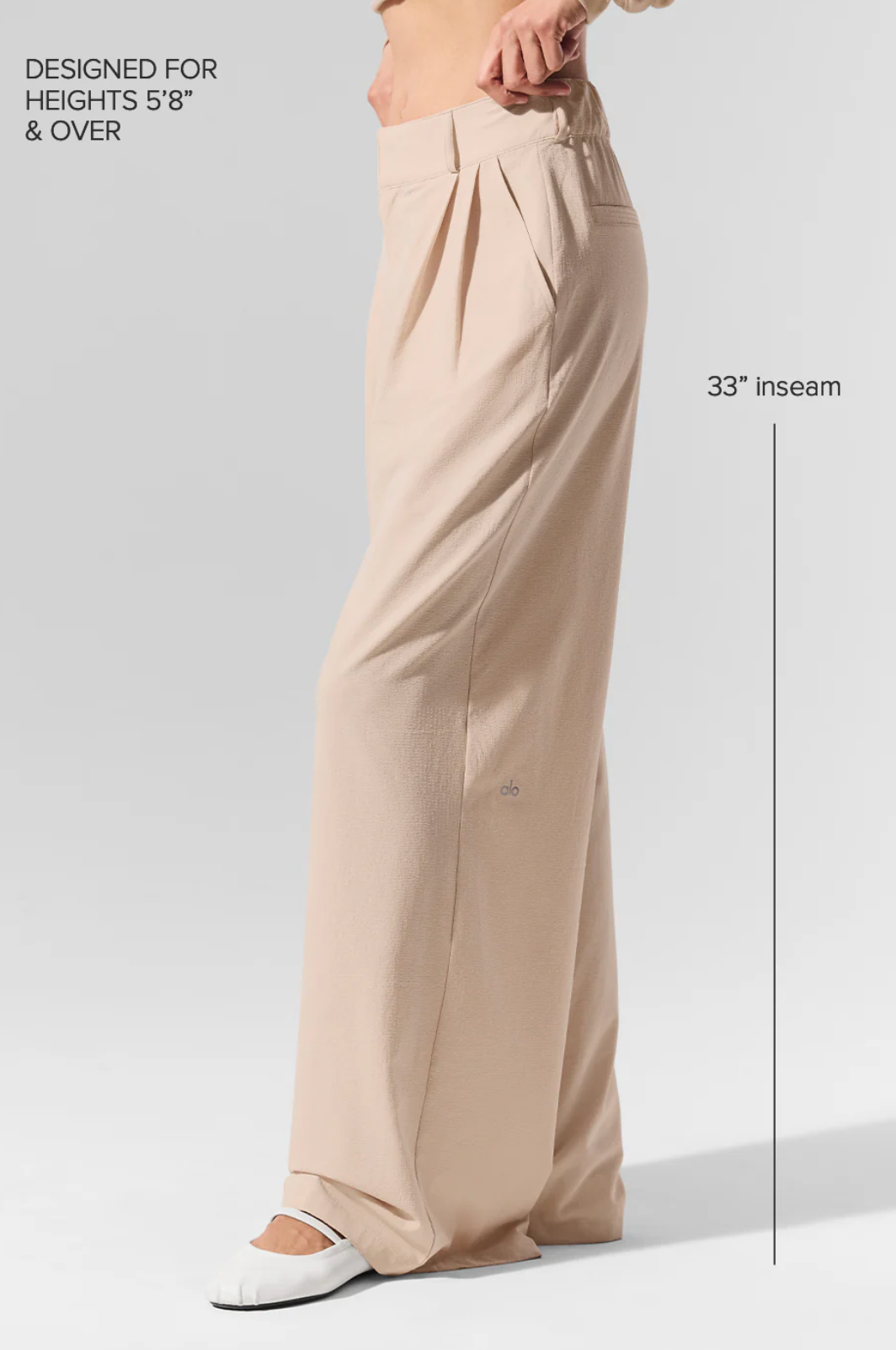 High-Waist Dreamscape Trouser (Long)