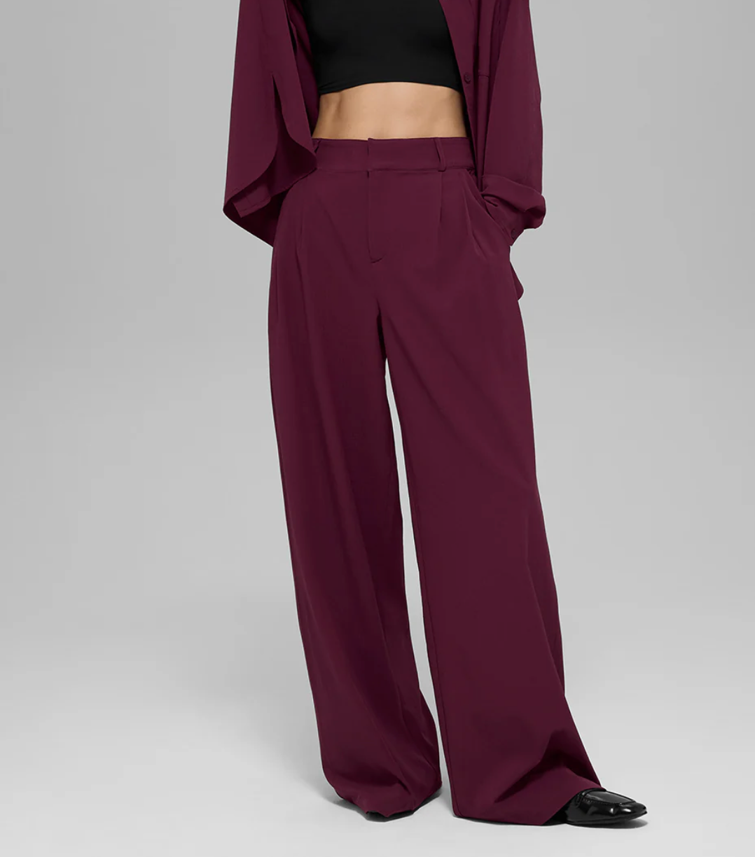 High-Waist Dreamscape Trouser (Long)