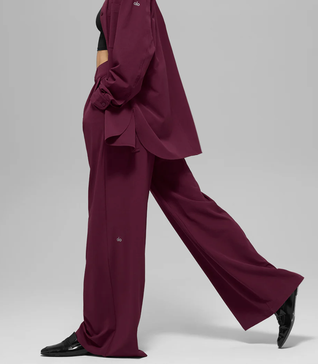 High-Waist Dreamscape Trouser (Long)