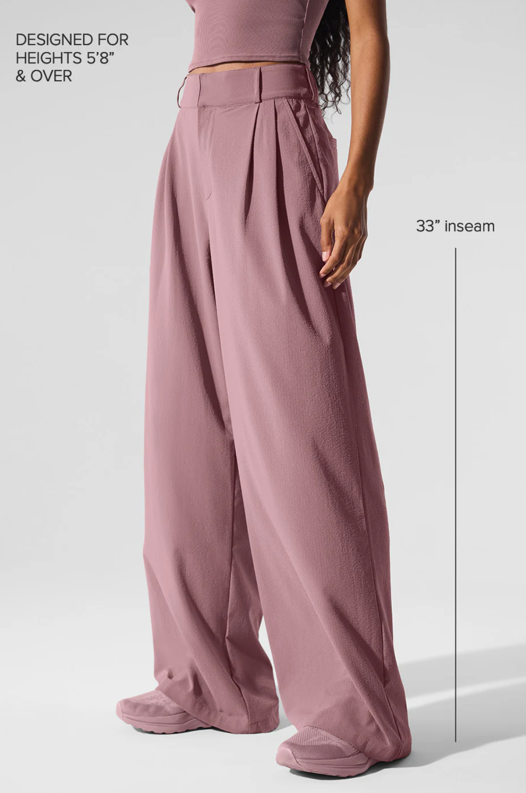 High-Waist Dreamscape Trouser (Long)
