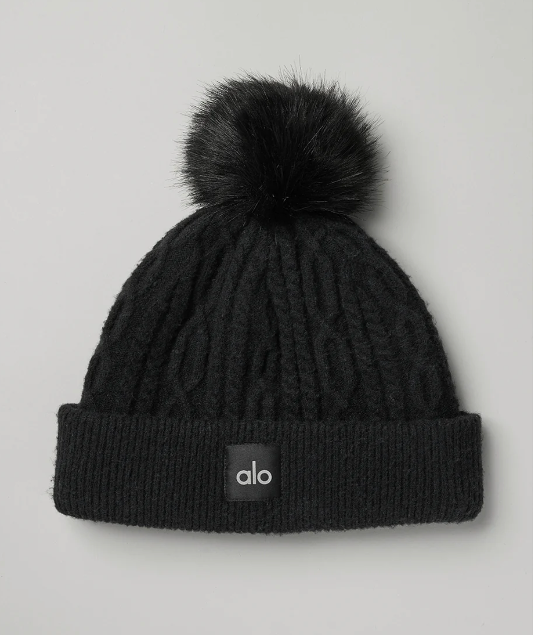 Alo Yoga Cable Knit Beanie