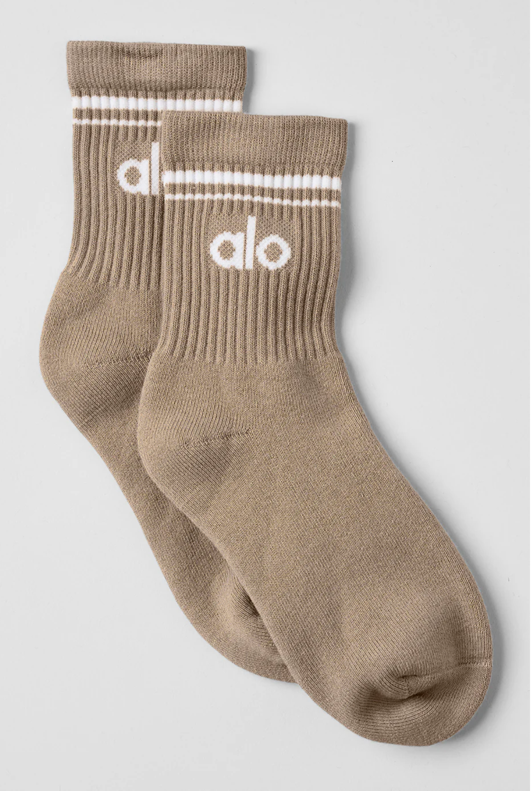 Alo Yoga Unisex Half-Crew Throwback Sock