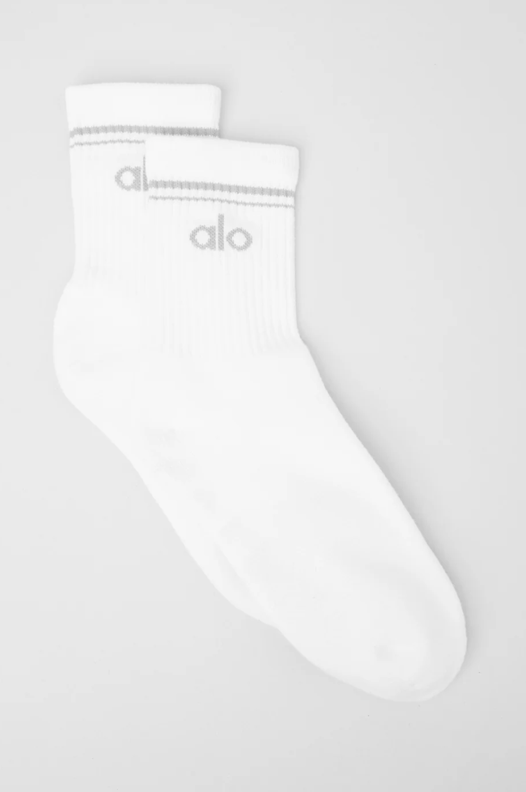Alo Yoga Unisex Half-Crew Throwback Sock