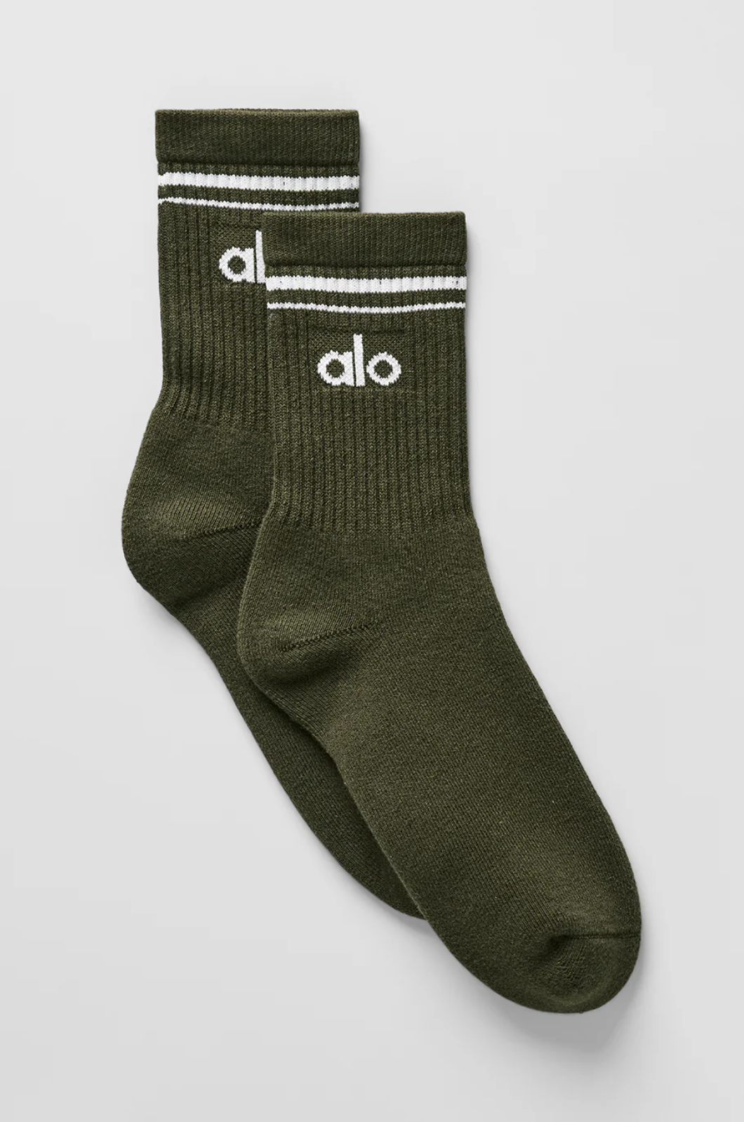 Alo Yoga Unisex Half-Crew Throwback Sock