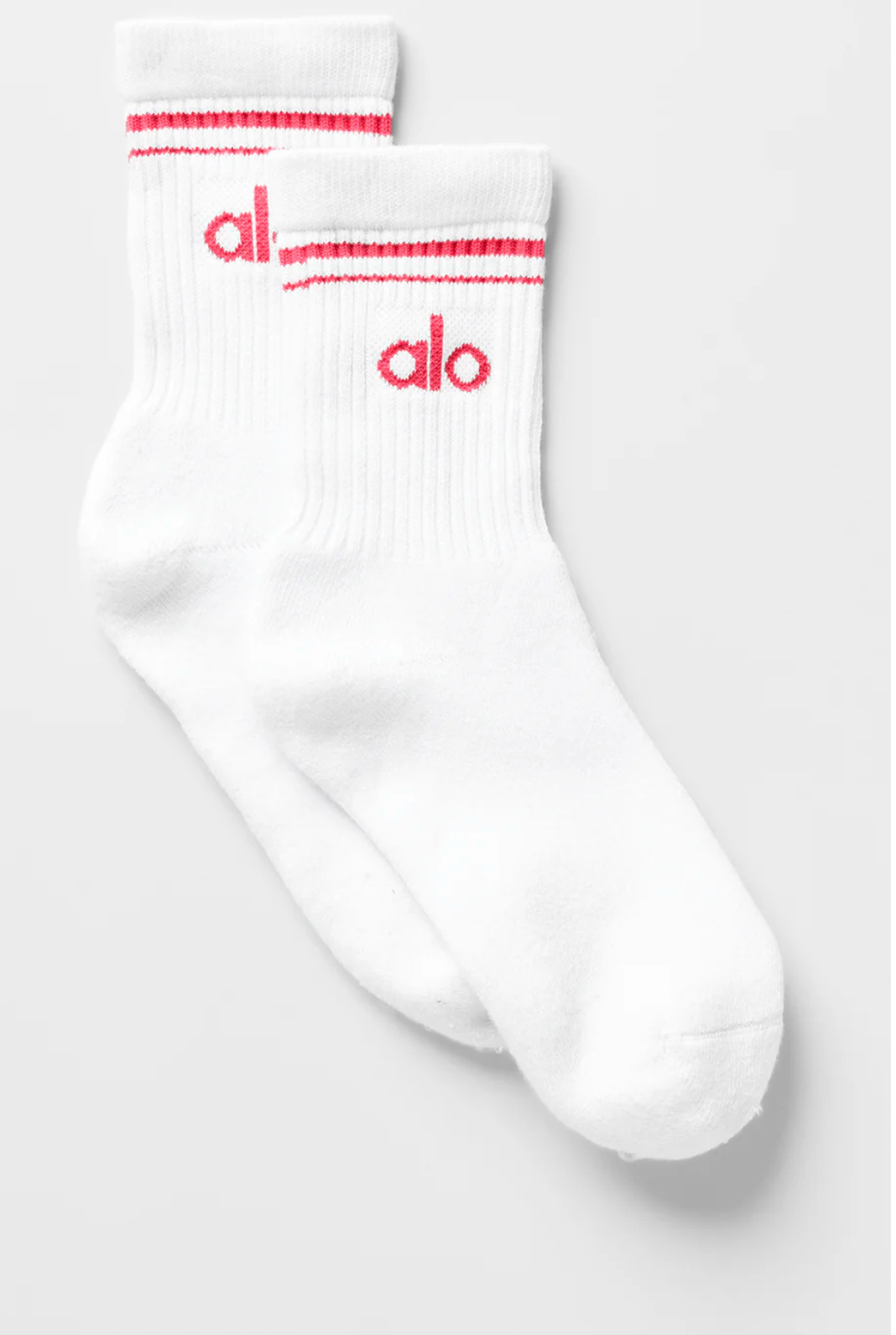 Alo Yoga Unisex Half-Crew Throwback Sock