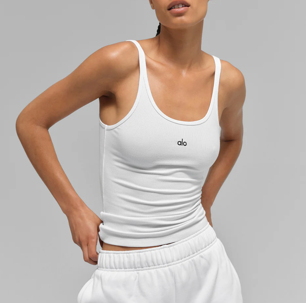Alo Yoga Ribbed Prosper Tank