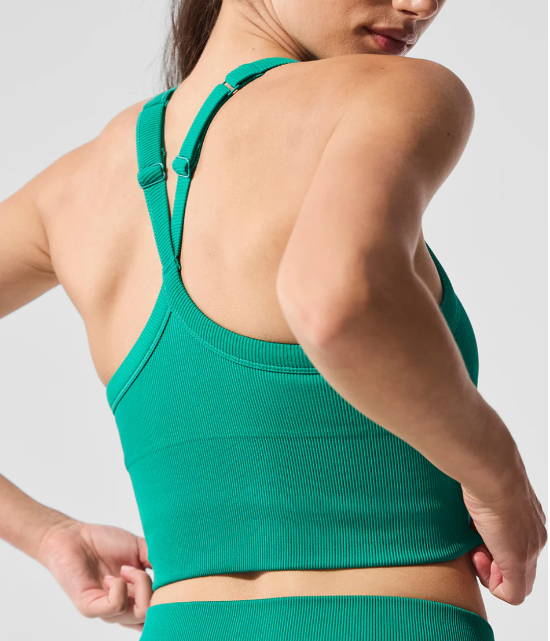Alo Yoga Seamless Ribbed Favorite Bra Tank