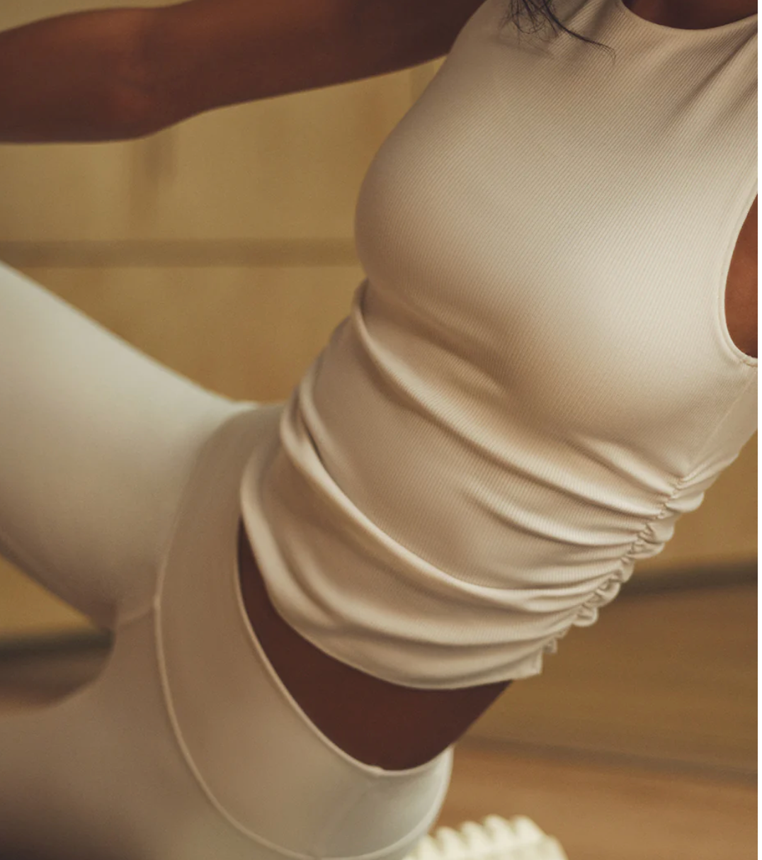 Alo Yoga Ribbed En Pointe Tank