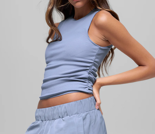 Alo Yoga Ribbed En Pointe Tank