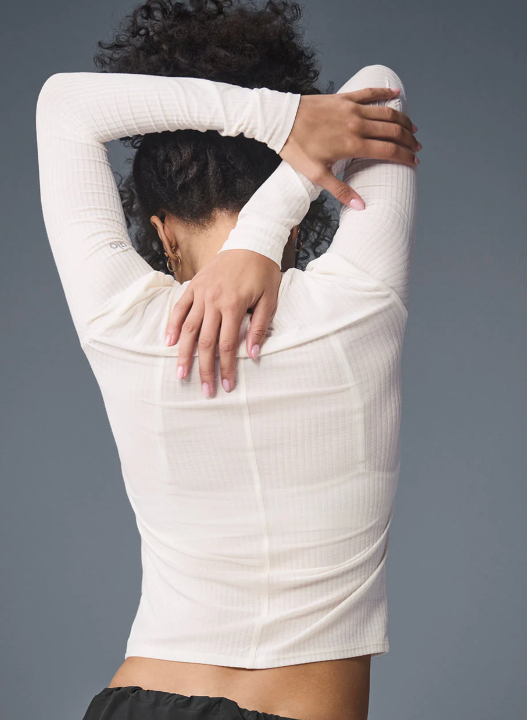 All Yoga Ribbed Sea Coast Long Sleeve