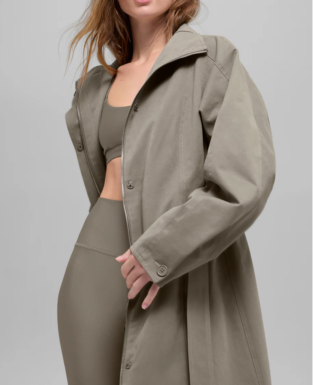 All Yoga Journey Trench Coat
