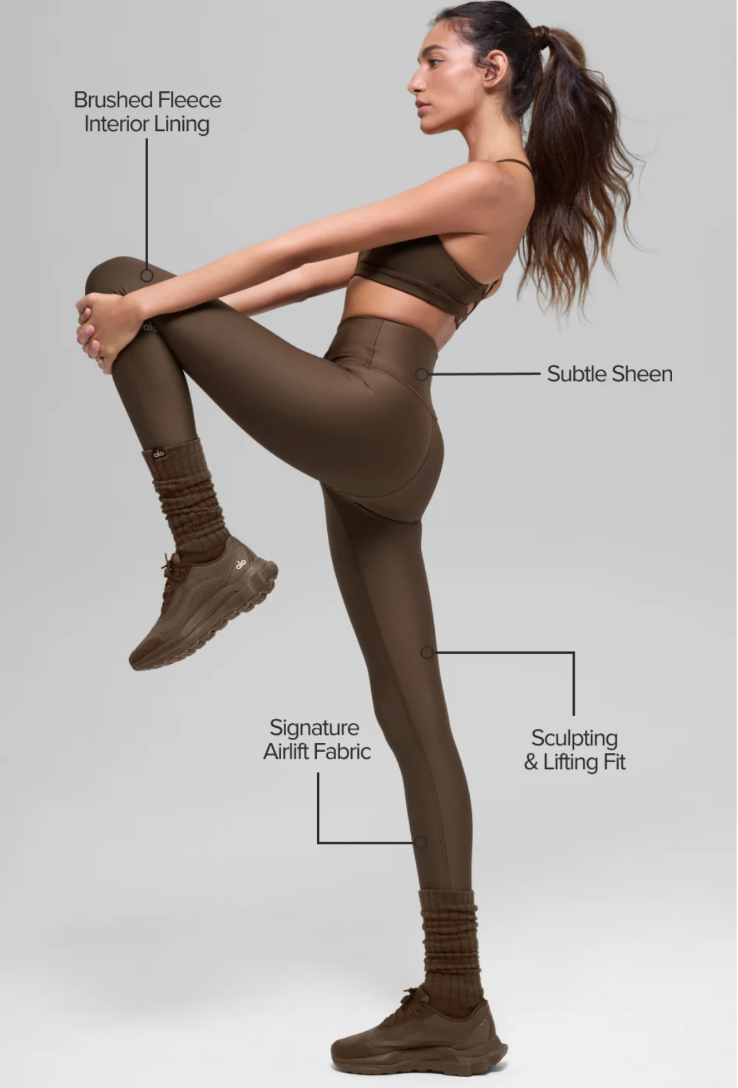 Alo Yoga Airlift Winter Warm High-Waist Legging